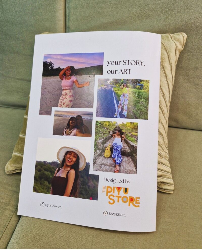 birthday magazine gift with custom articles and photos. the piyu store