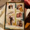 Vintage photo frame birthday gift from wife to husband India