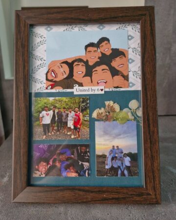 Aesthetic Frame w/ Minimal Illustration