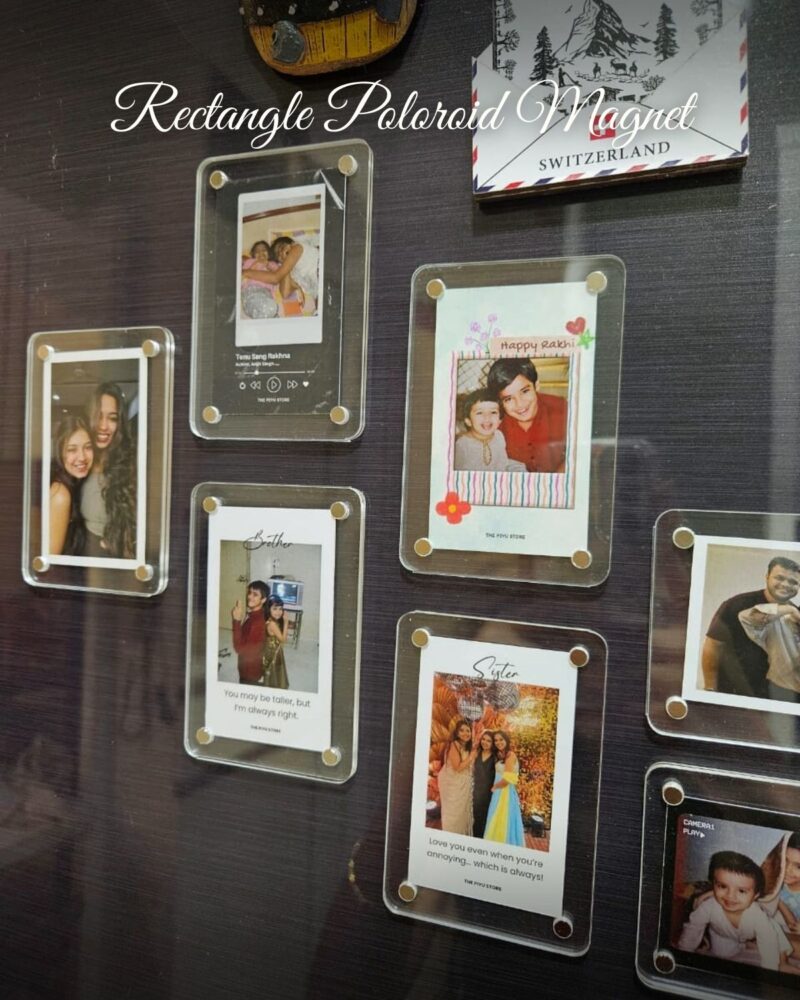 Custom fridge magnets personalised with picture –Piyu store India
