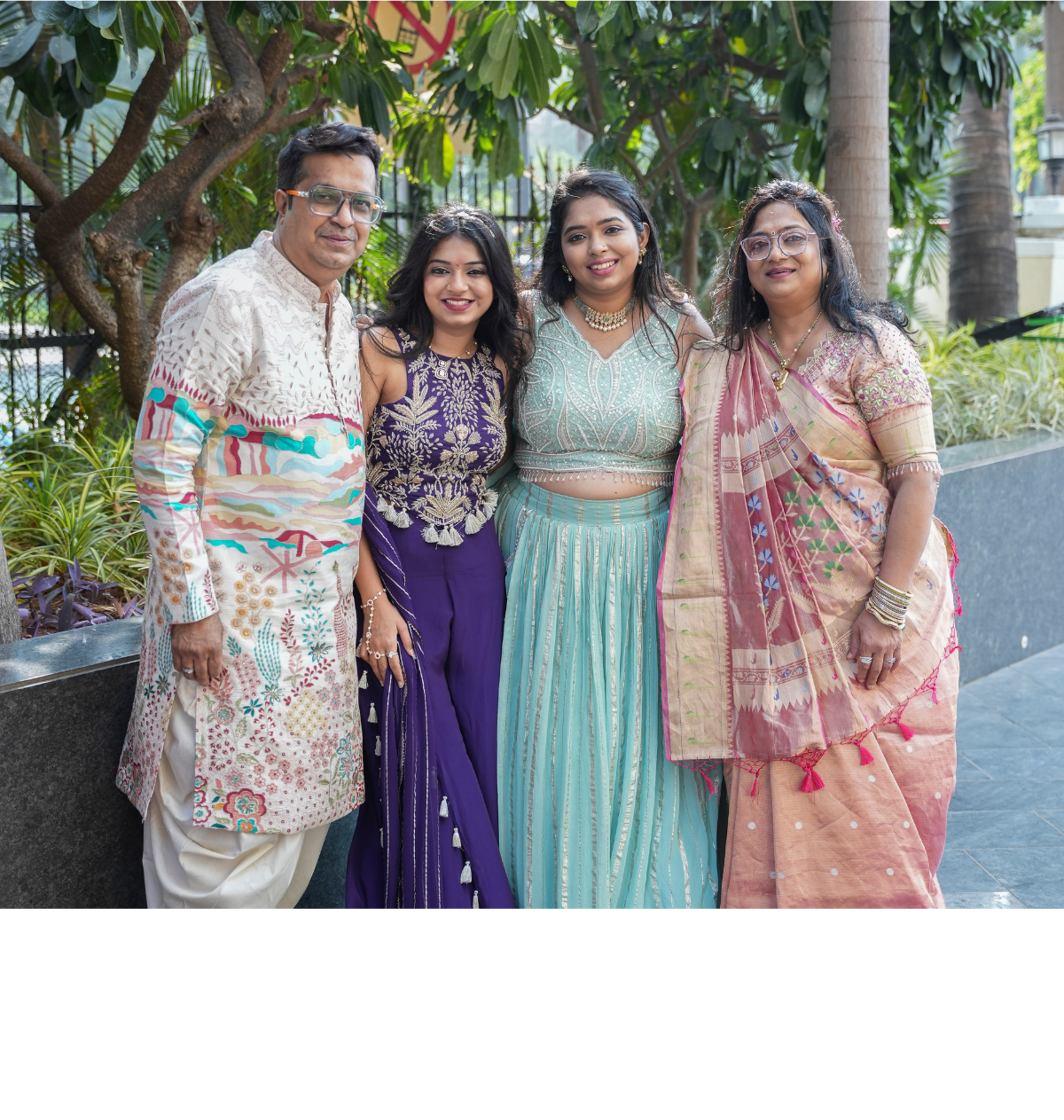 mouli shah family, founder of the piyu store mumbai